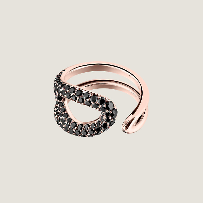 Bague Chaîne d'ancre Punk, moyen modèle | Hermès France
